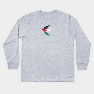 Free Palestine Kids Long Sleeve T-Shirt